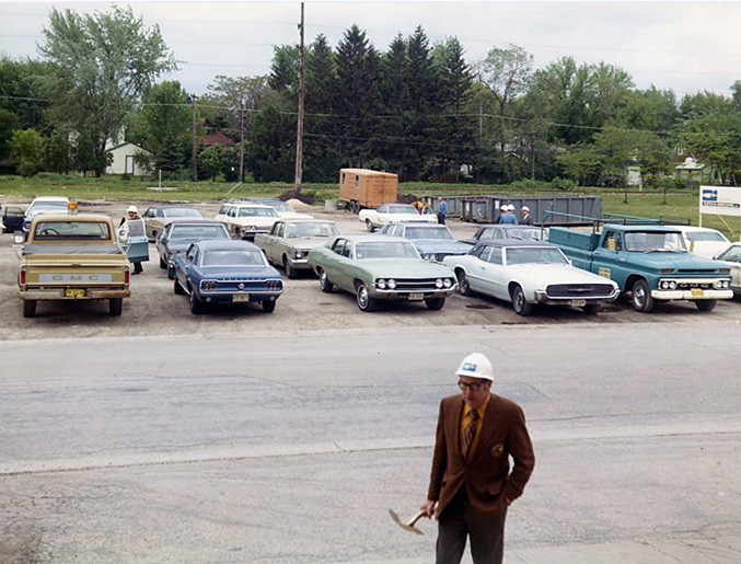 1970s Parking Lot